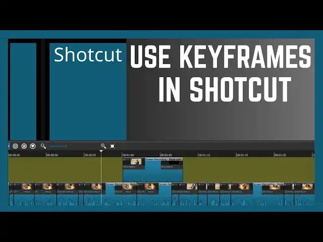'Video thumbnail for How To Use Keyframes In Shotcut  Video Editor'