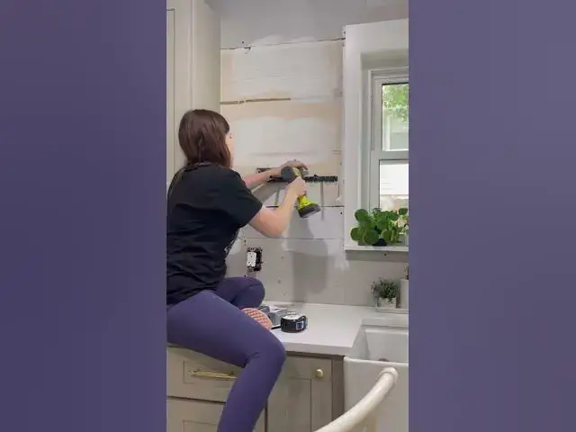 Video thumbnail for Joyful Revamp The Kitchen Transformation #crafting #budgetdiy #homedecor #kitchen #kitchenremodel