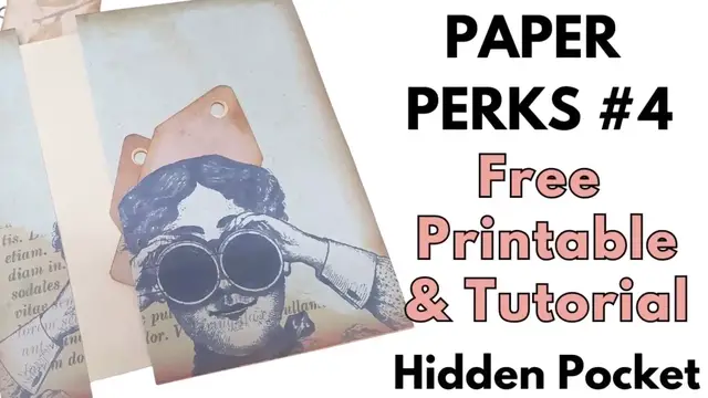 Video thumbnail for Paper Perk #4 - Hidden Pocket Free Printable and Tutorial