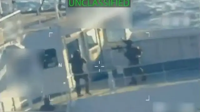 Video thumbnail for Venezuela condemns US 'act of piracy' in seizing oil tanker off coast