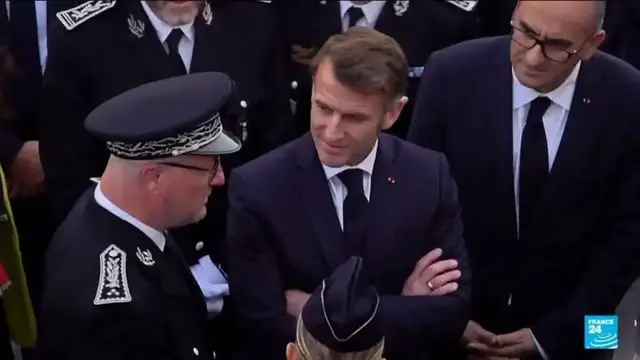 Video thumbnail for France: Macron vows to fight drug trafficking