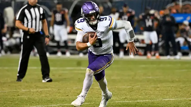 'Video thumbnail for How Impressive was J.J. McCarthy's Debut Monday Night?'