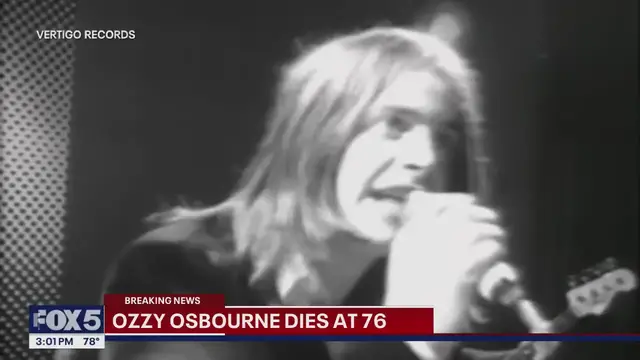 Video thumbnail for NY News Update: Ozzy Osbourne dies at 76