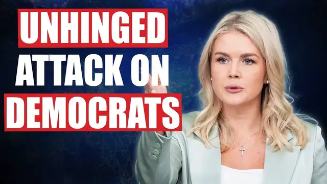 'Video thumbnail for Karoline Leavitt Attack on Democrats is DANGEROUS'