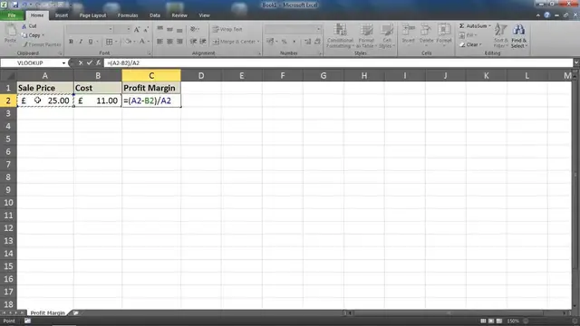 'Video thumbnail for Profit Margin Percentage Formula'