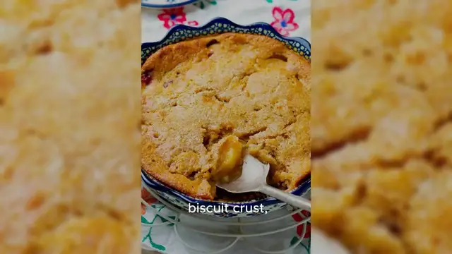 Video thumbnail for  Peach Cobbler Recipe