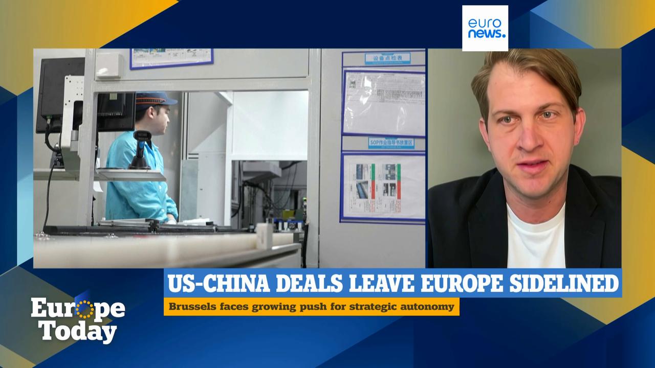 Video thumbnail for It will be hard to survive if the EU does not speak with one voice, MEP tells Euronews