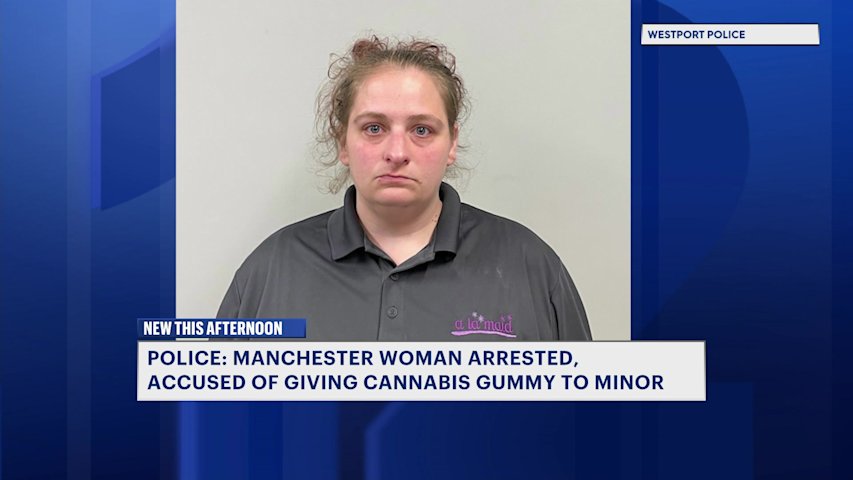 Video thumbnail for Manchester woman charged after juvenile given THC infused gummy