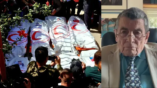 'Video thumbnail for Human rights lawyer condemns Israeli killing of Gaza paramedics'