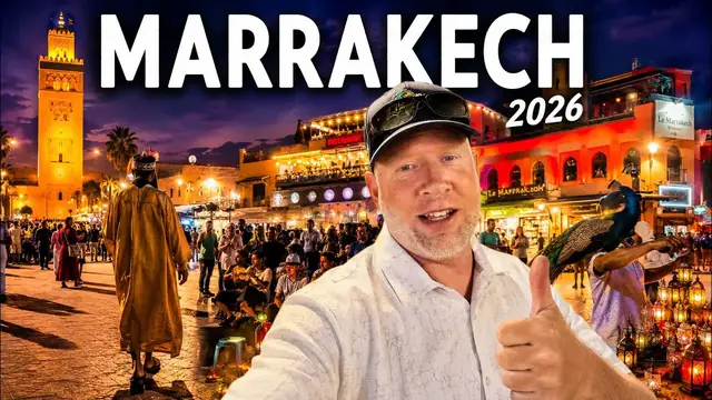 Video thumbnail for The Crazy Nightlife of Marrakech, Morocco 2026 Tour 4K