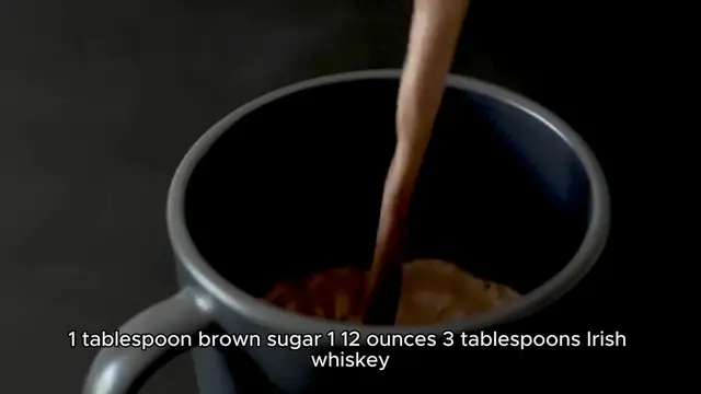 Video thumbnail for Irish coffee recipe