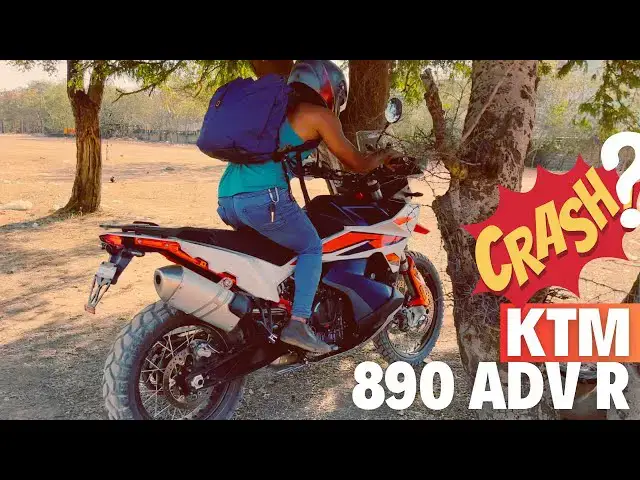 'Video thumbnail for is KTM 890 Adventure R India's easiest (and lightest) big bike off-roader?'