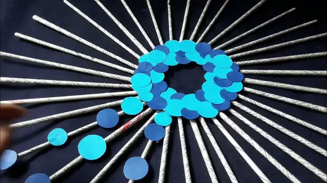 Video thumbnail for Paper Crafts For School || wall decoration ideas  | craft ideas | paper flower wall decor