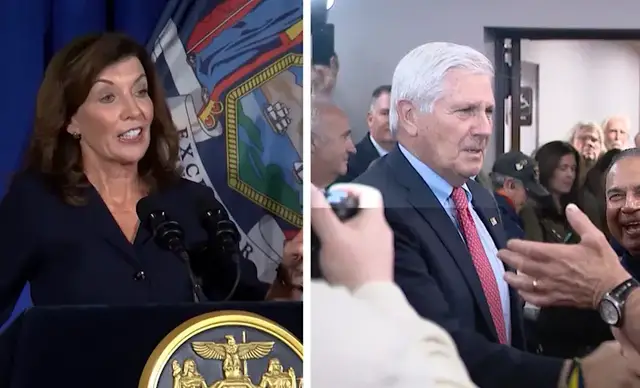 Video thumbnail for New Siena poll shows Hochul widening lead in race for governor