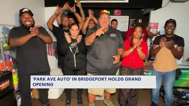 Video thumbnail for Park Ave Auto: New Bridgeport car towing business holds grand opening