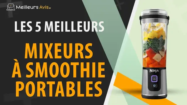 Video thumbnail for ⭐️ MEILLEUR MIXEUR À SMOOTHIE PORTABLE - Comparatif 2024