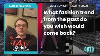 Video thumbnail for Chris embraces the return of fanny packs. So convenient!