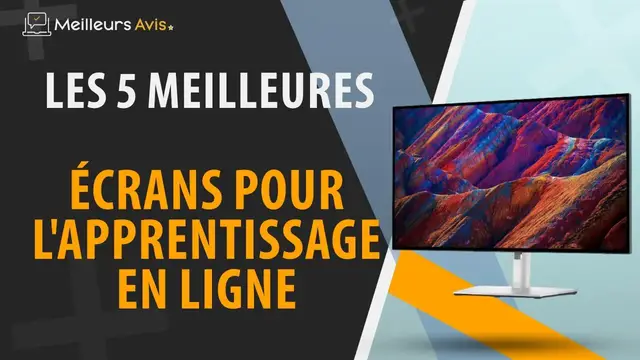Video thumbnail for ⭐️ MEILLEUR ECRAN POUR L'APPRENTISSAGE EN LIGNE - Comparatif 2023