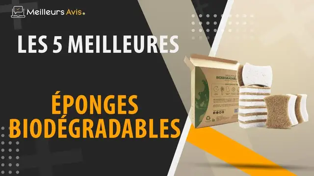 Video thumbnail for ⭐️ MEILLEURES ÉPONGES BIODÉGRADABLES - Comparatif 2024