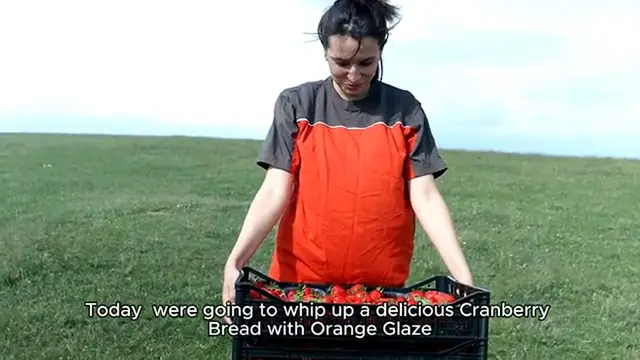 Video thumbnail for Cranberry Bread With Orange Glaze