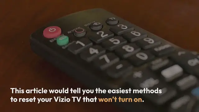 Video thumbnail for How to Reset Vizio TV That Won’t Turn ON