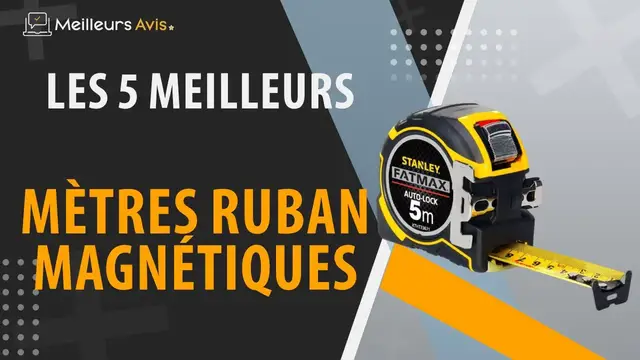 Video thumbnail for ⭐️ MEILLEUR MÈTRE RUBAN MAGNÉTIQUE - Comparatif 2024