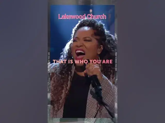Video thumbnail for Way Maker. Lakewood Church