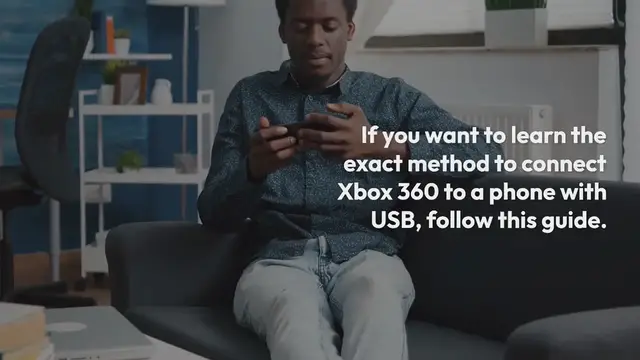 Video thumbnail for How to Connect Phone to Xbox 360 with USB- 2 Ways