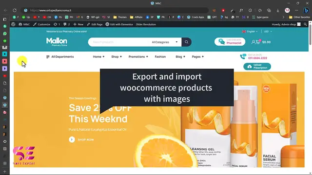 Video thumbnail for How to Export and import WooCommerce Products with images
