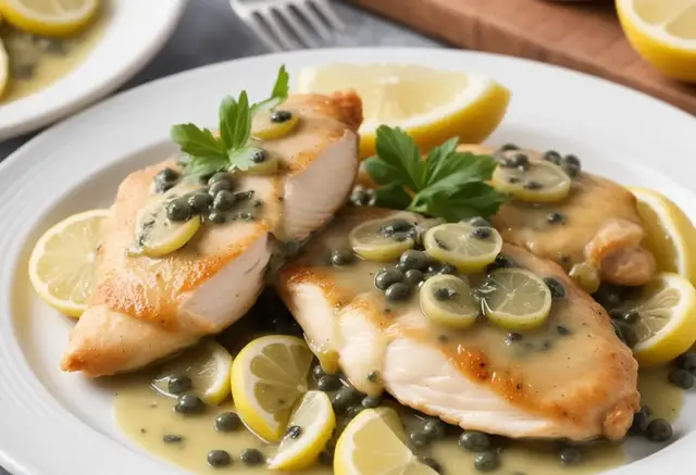 Video thumbnail for Chicken Piccata Recipe