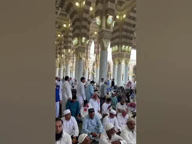 'Video thumbnail for Masjid al nabawi #shortvideo #madina #ciddubbing #aliza #ayeshavilla #saudiaarbia #tawafekaba'