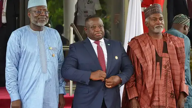 'Video thumbnail for ECOWAS' new president, Julius Maada Bio, reiterates wish for Sahel states to return to the fold'