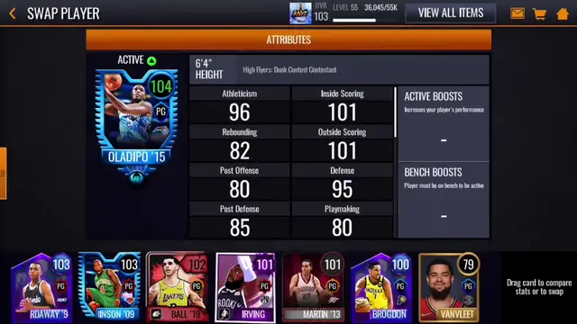 'Video thumbnail for knyt: nate robinson vs victor oladipo dunk contest in nba live mobile 20!'