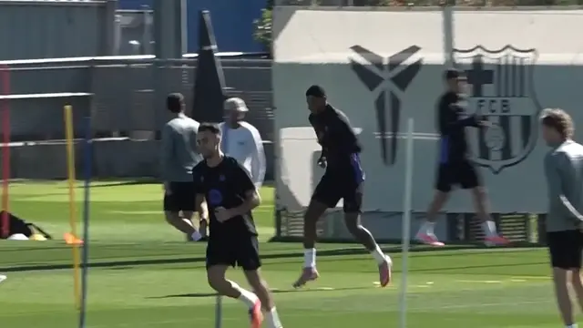 'Video thumbnail for Barcelona prepare to face Oviedo in La Liga'