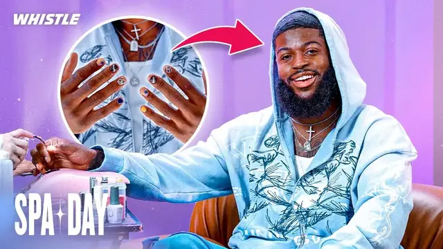 Video thumbnail for Jared Verse On NFL Rookie Awards, Trash Talk, & Painted Nails