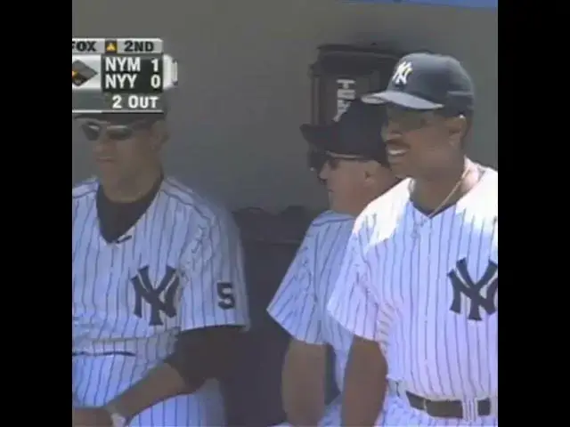 'Video thumbnail for El Duque yeets his whole glove to first base 😂⚾'