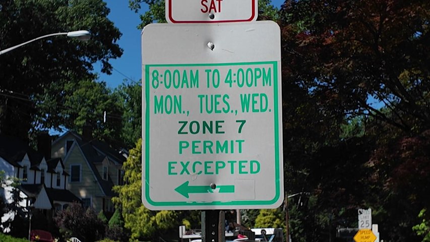 Video thumbnail for West Orange residents push for permit parking amid chronic shortages