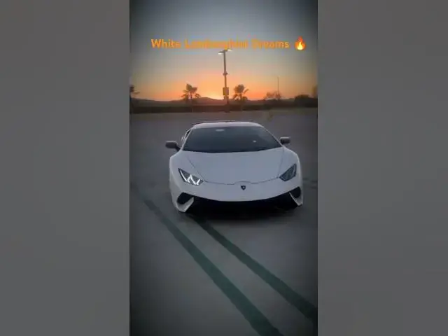 Video thumbnail for White Lamborghini Dreams 🔥#lamborghinidreams#whitelambo#supercar#luxurycars#foryoupage#viral#explore