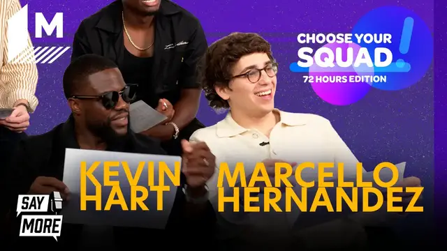 Video thumbnail for Kevin Hart, Marcello Hernández & The 72 Hours Cast Pick Ultimate Bachelor Party