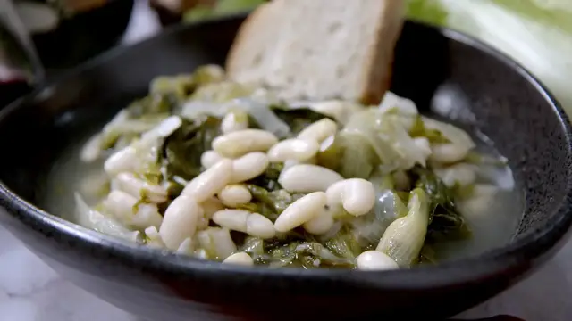 'Video thumbnail for Escarole and Beans – Classic Italian Comfort Food'