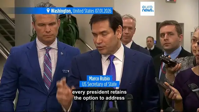 Video thumbnail for Rubio says he plans to meet Danish officials next week to talk about US interest in Greenland