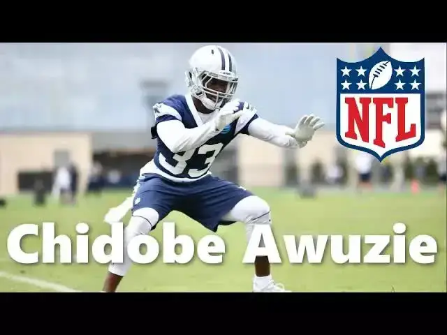 Video thumbnail for law nation sports: chidobe awuzie rookie debut vs giants: film session