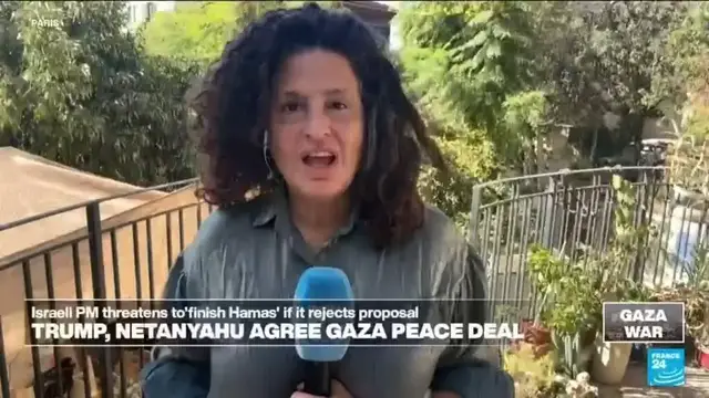 'Video thumbnail for How did Israelis react to Netanyahu's approval of Donald Trump's Gaza peace plan?'