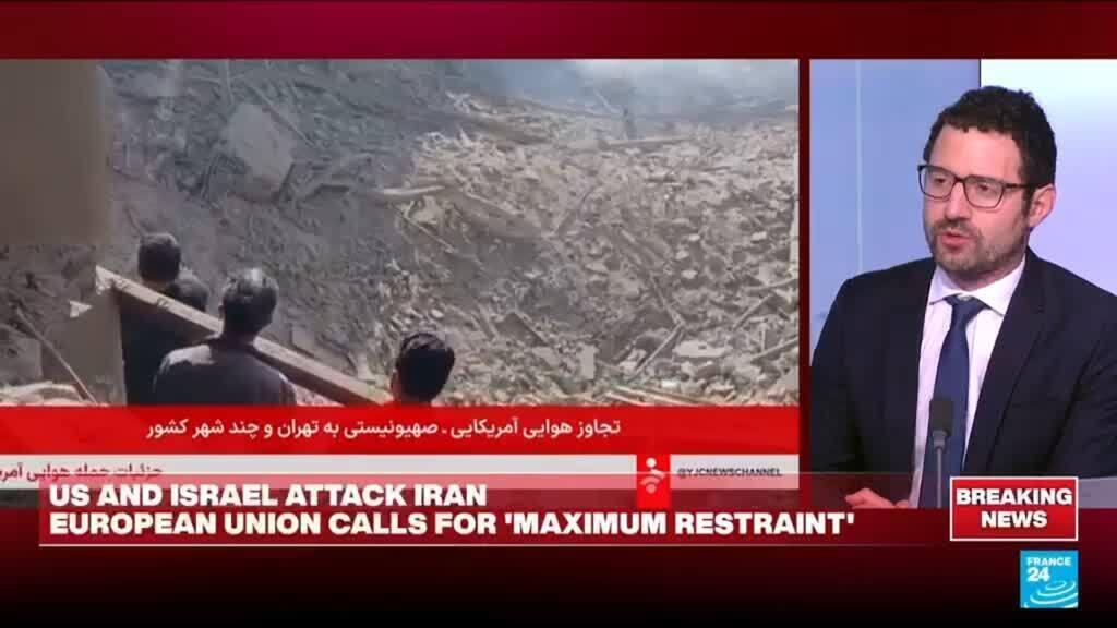 Video thumbnail for Emmanuel Macron seeks UN Security Council meeting on Iran-US conflict