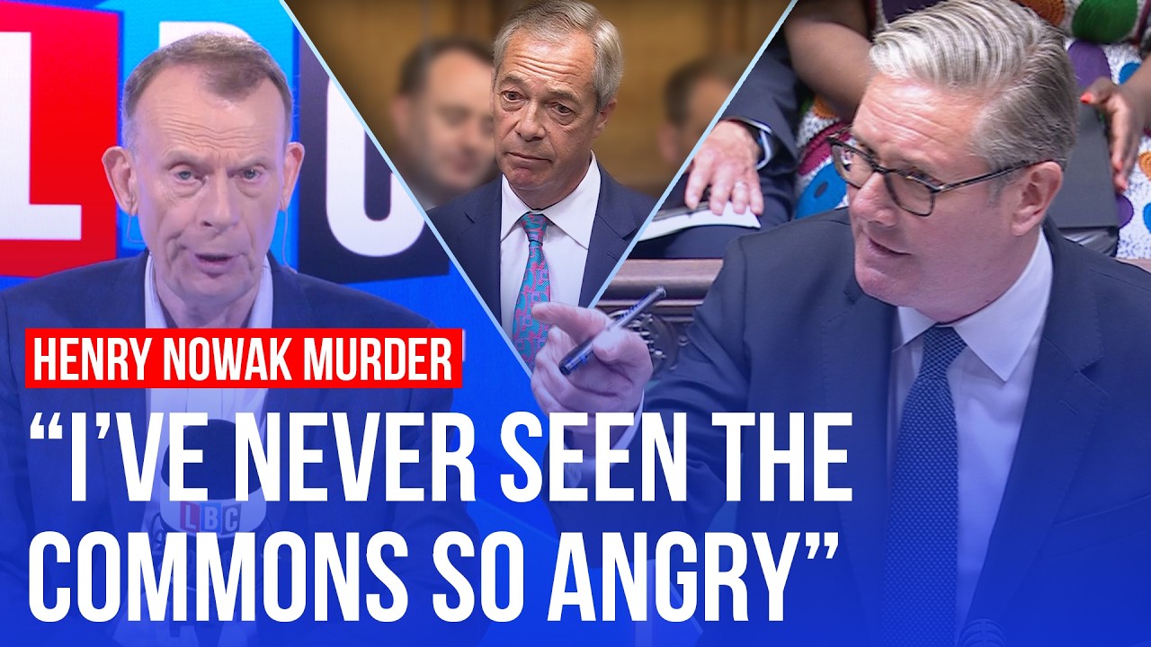 Video thumbnail for Starmer accuses Farage of exploiting Henry Nowak’s death