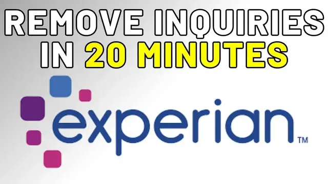 'Video thumbnail for cal barton: experian hard inquiry removal hack 2025: boost your fico score fast!'