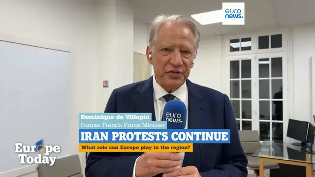 Video thumbnail for 'Do not intervene' in Iran, former French prime minister tells Euronews