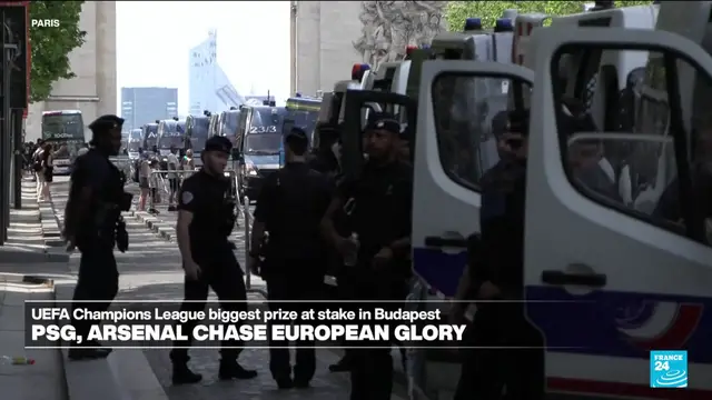 Video thumbnail for PSG and Arsenal chase European glory at UEFA Champions League final