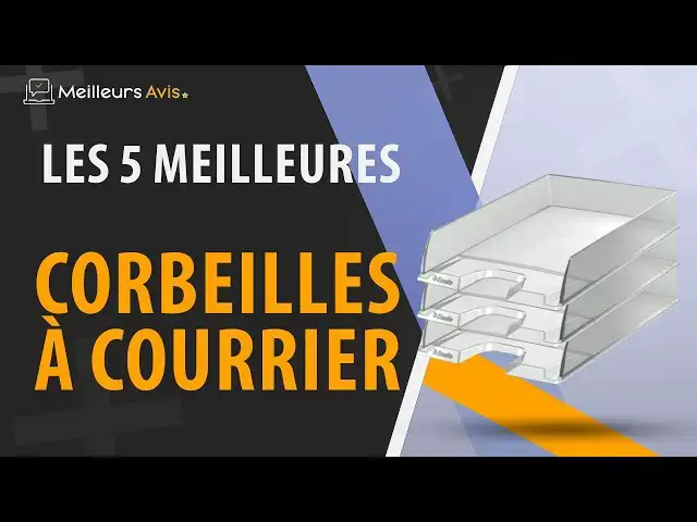 Video thumbnail for ⭐️ MEILLEURE CORBEILLE À COURRIER - Comparatif 2024
