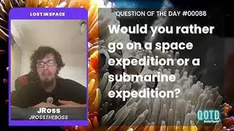 Video thumbnail for NASA, take notes! JRoss is excited and ready to explore space.